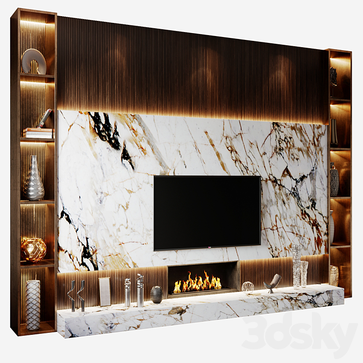 tv set 192 3DS Max Model - thumbnail 2