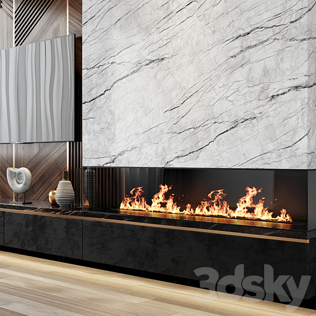 Tv set 2 3DS Max Model - thumbnail 2