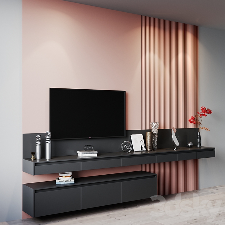 tv set 201 3DS Max - thumbnail 2