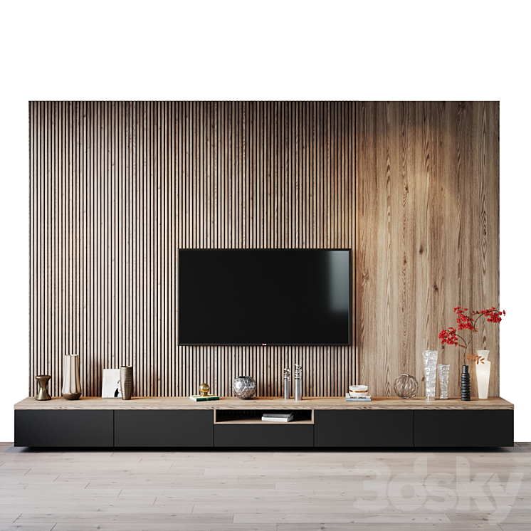 tv set 212 3DS Max Model - thumbnail 1