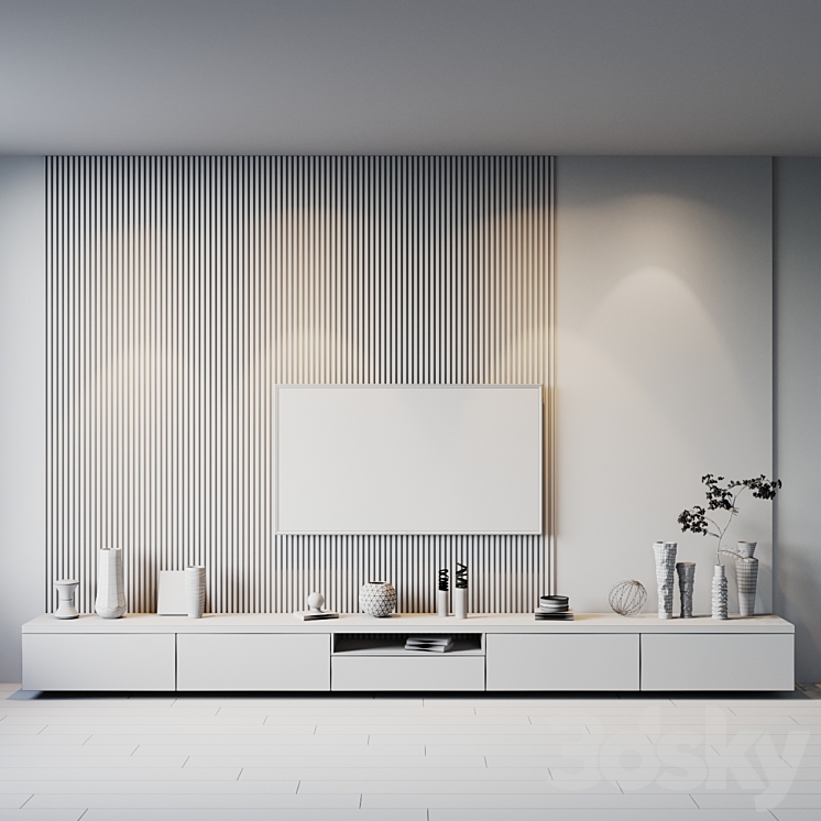 tv set 212 3DS Max Model - thumbnail 2