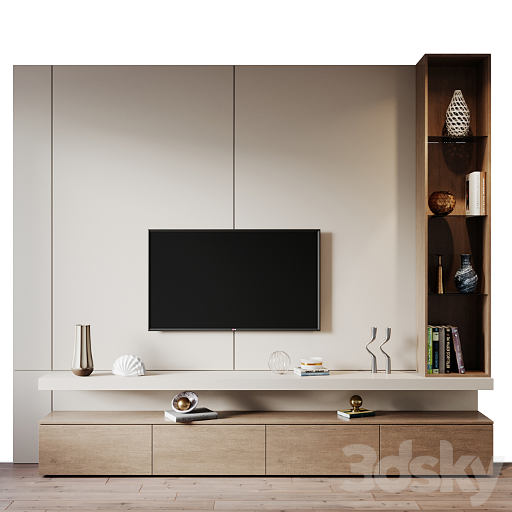 tv set 220 3DS Max Model - thumbnail 1