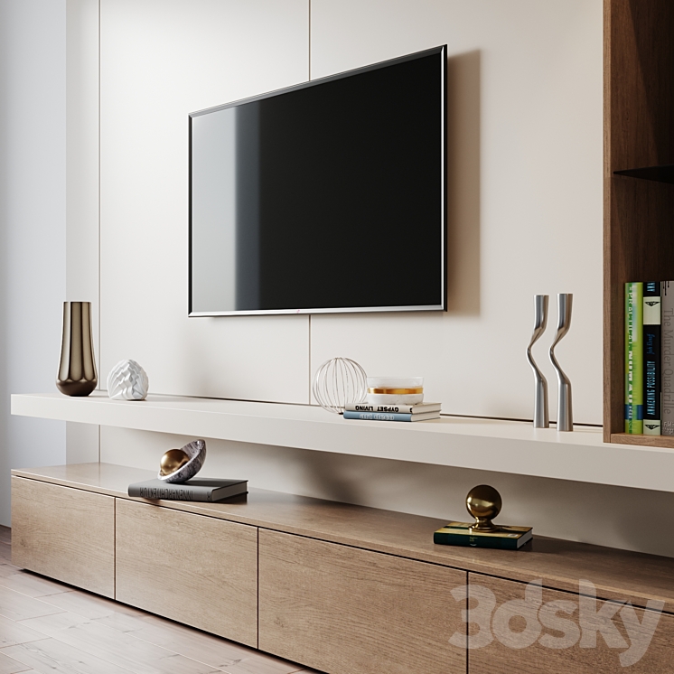 tv set 220 3DS Max Model - thumbnail 2