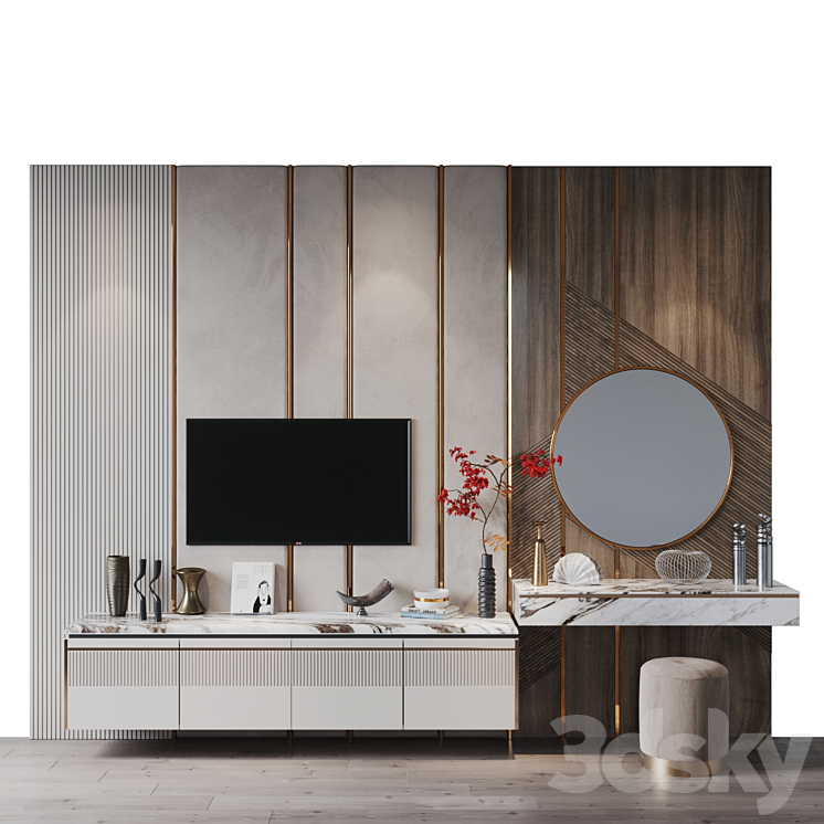 tv set 226 3DS Max - thumbnail 1