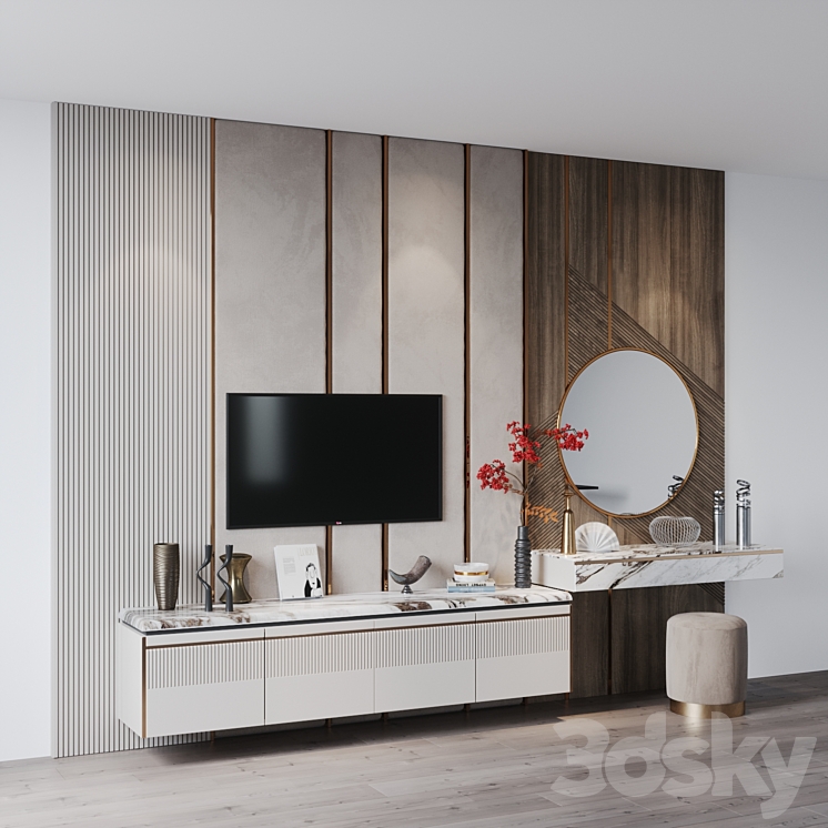 tv set 226 3DS Max - thumbnail 2