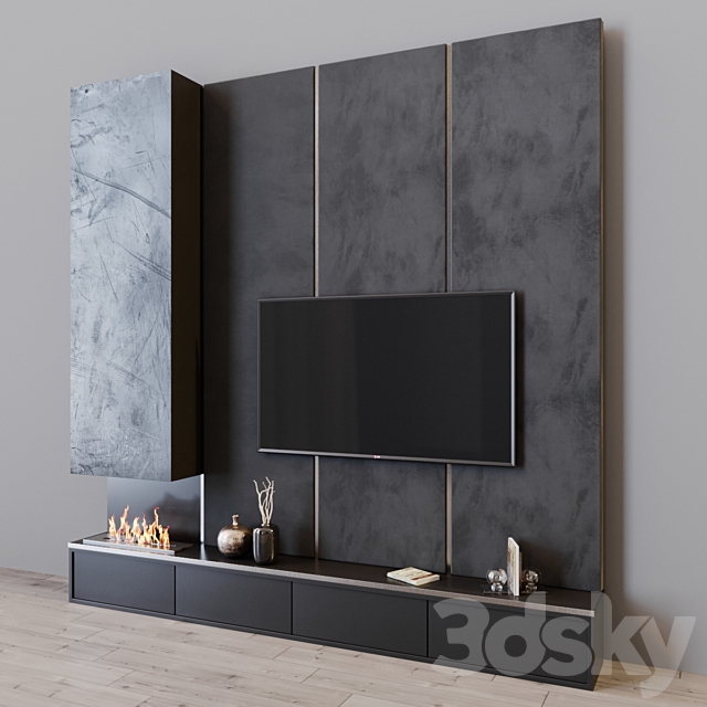 tv set 24 3DS Max Model - thumbnail 2