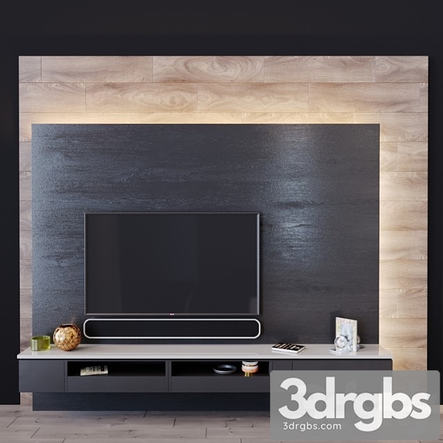 Tv set 25 3dsmax Download - thumbnail 1