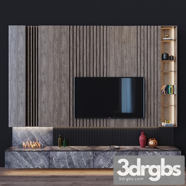 Tv Set 3 4 3dsmax Download - thumbnail 1