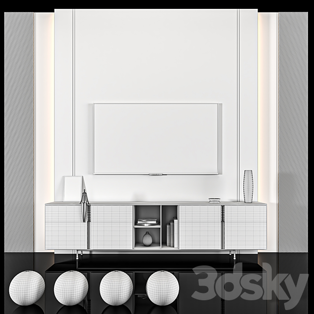 Tv Set 35 3DSMax File - thumbnail 5