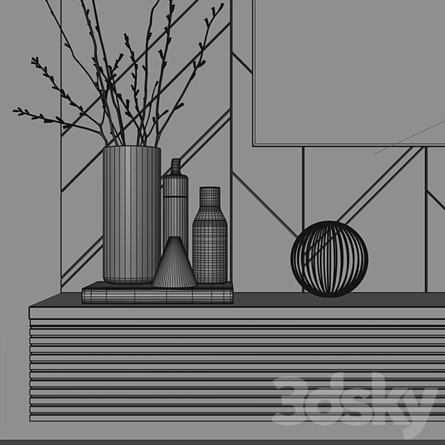 Tv set 4 3DSMax File - thumbnail 5