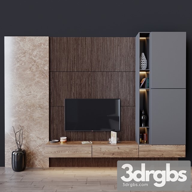 Tv set 49 3dsmax Download - thumbnail 1