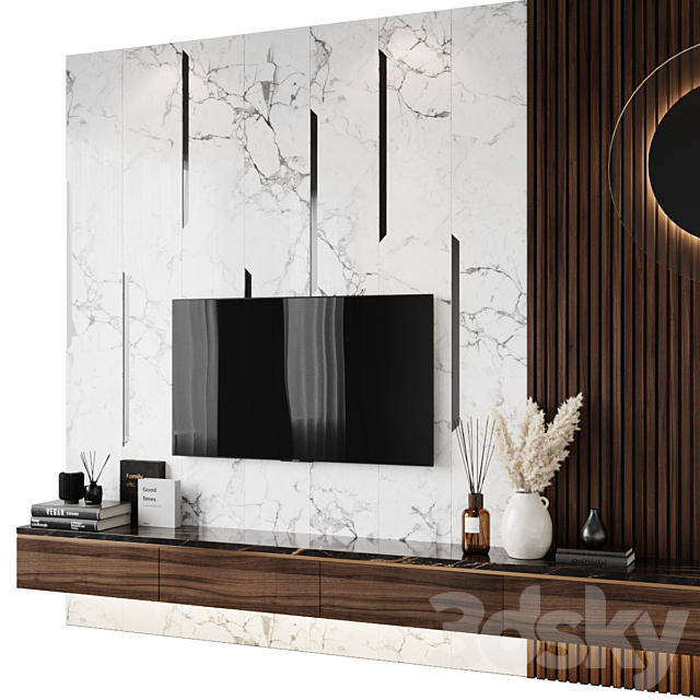 TV set 5 3DS Max Model - thumbnail 3