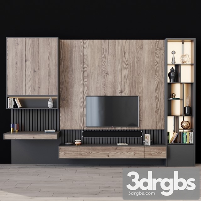 Tv set 50 3dsmax Download - thumbnail 1