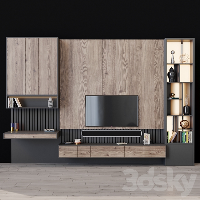 tv set 50 3DSMax File - thumbnail 1