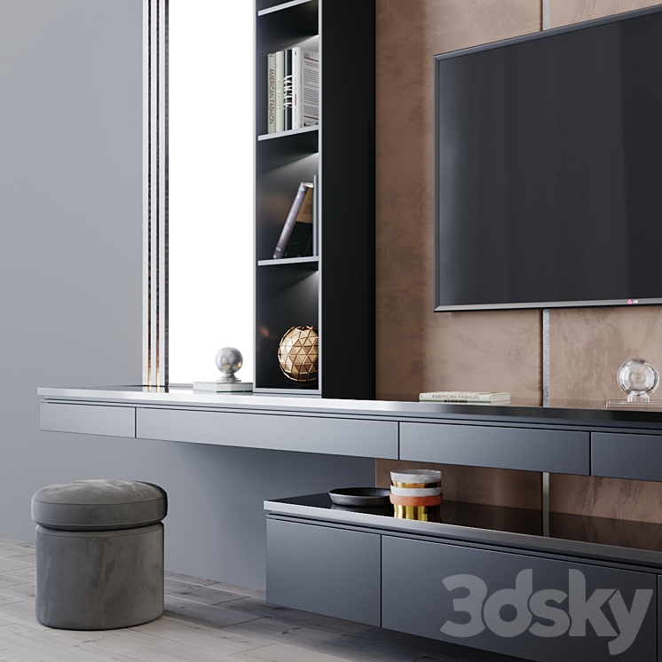 tv set 52 3DS Max - thumbnail 2