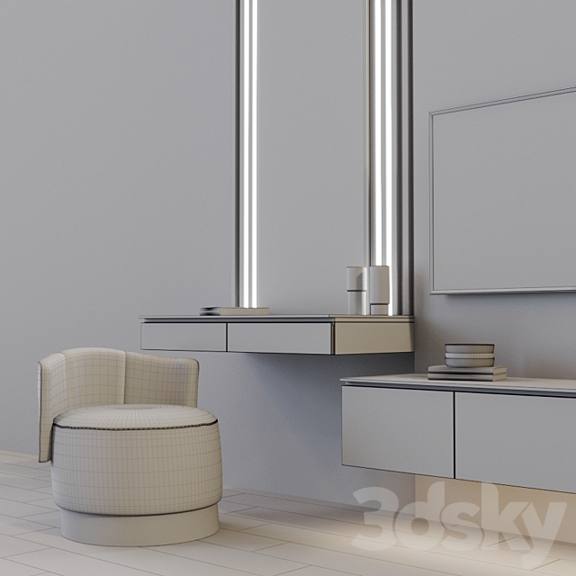 tv set 60 3DSMax File - thumbnail 3