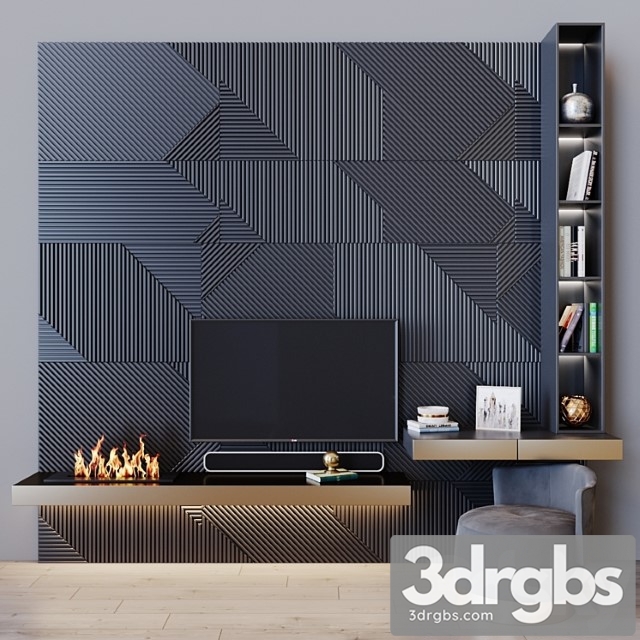 Tv set 61 3dsmax Download - thumbnail 1