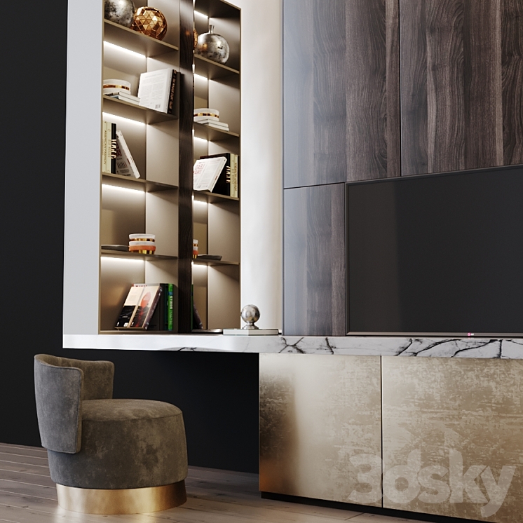 tv set 68 3DS Max - thumbnail 2