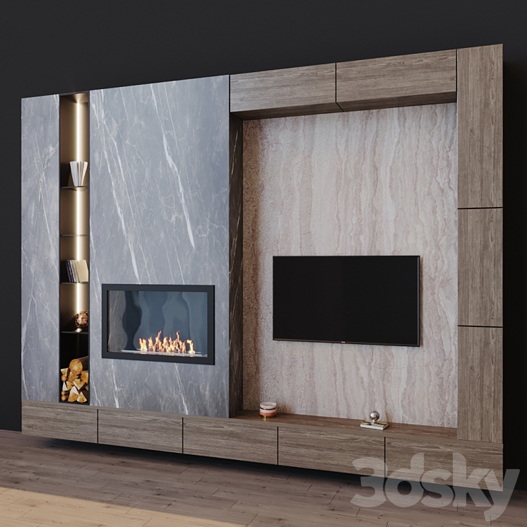 tv set 7 3DS Max - thumbnail 2