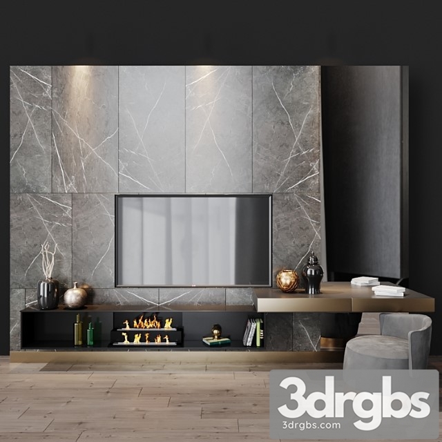 Tv set 77 3dsmax Download - thumbnail 1