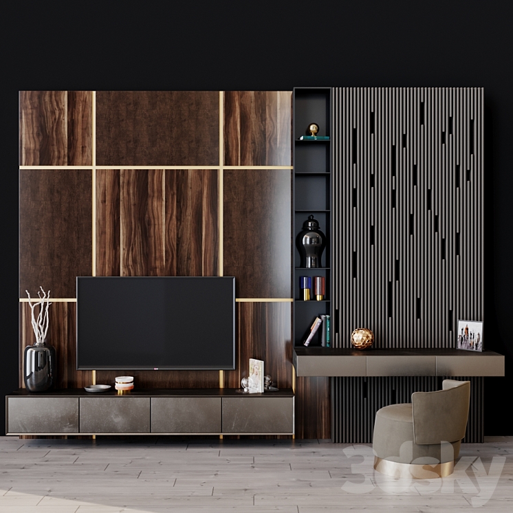 tv set 81 3DS Max - thumbnail 1