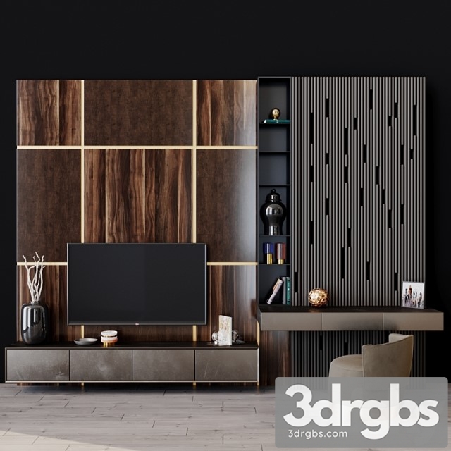 Tv set 81 3dsmax Download - thumbnail 1