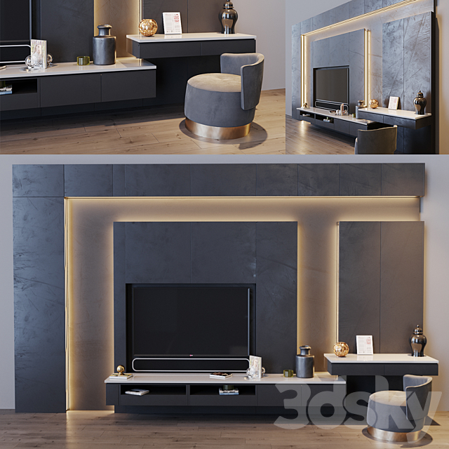 tv set 88 3DSMax File - thumbnail 1