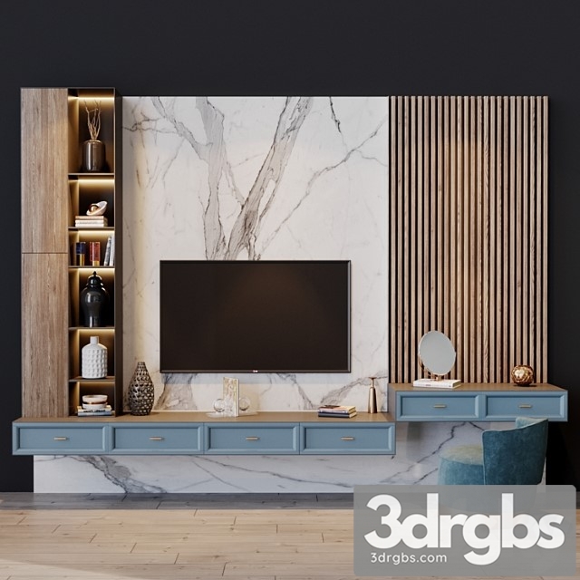 Tv set 90 3dsmax Download - thumbnail 1