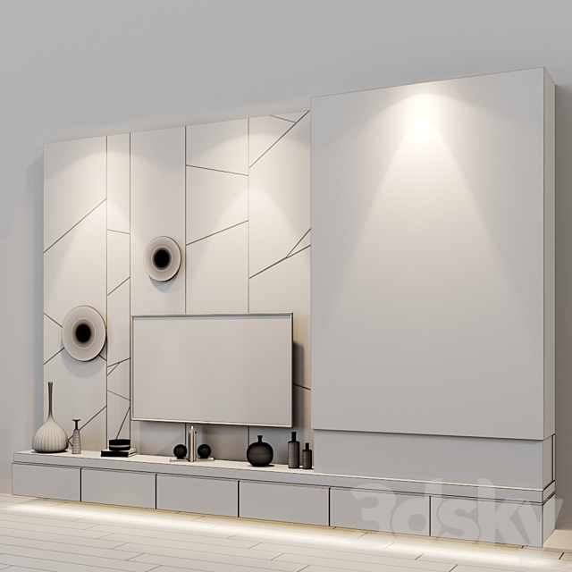 tv set 91 3DSMax File - thumbnail 3