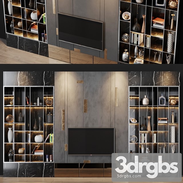 Tv set 93 3dsmax Download - thumbnail 1