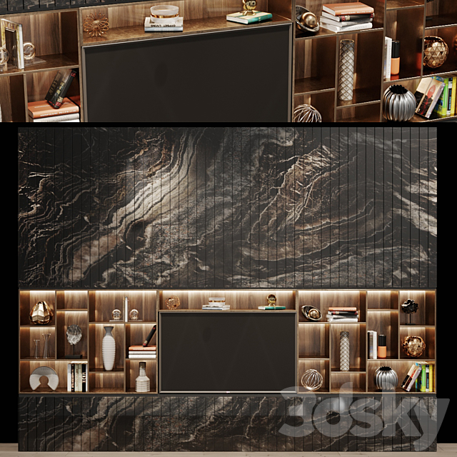 tv set 95 3DSMax File - thumbnail 1