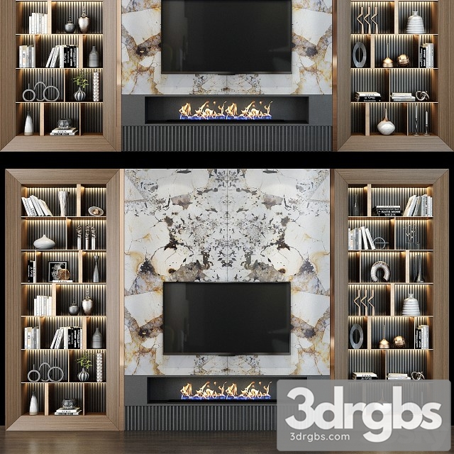 TV Shelf 0207 3dsmax Download - thumbnail 1