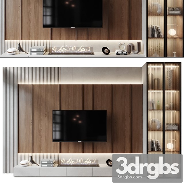 Tv Shelf 0660 3dsmax Download - thumbnail 1