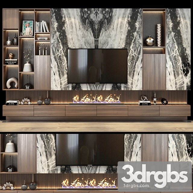 Tv shelf set 318 - thumbnail 1