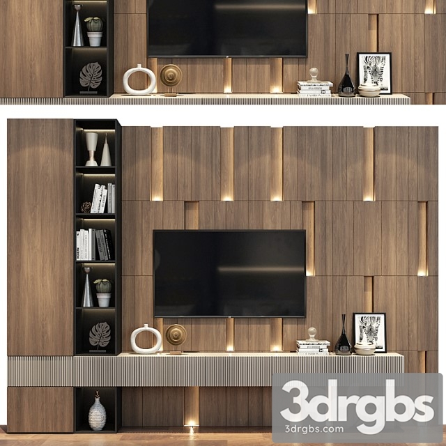 TV Stand 27 2 3dsmax Download - thumbnail 1