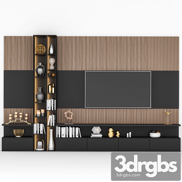 Tv stand 85 3dsmax Download - thumbnail 1