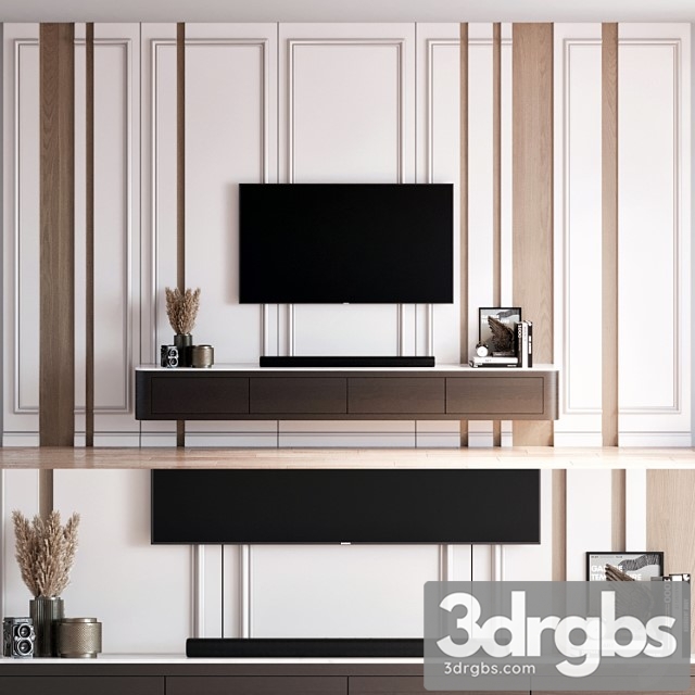 TV Wall 27 3dsmax Download - thumbnail 1