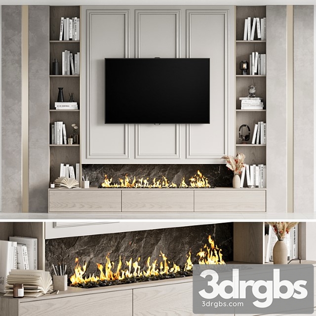 TV Wall 27 4 3dsmax Download - thumbnail 1