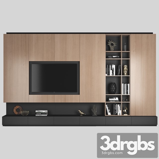 TV Wall 3dsmax Download - thumbnail 1