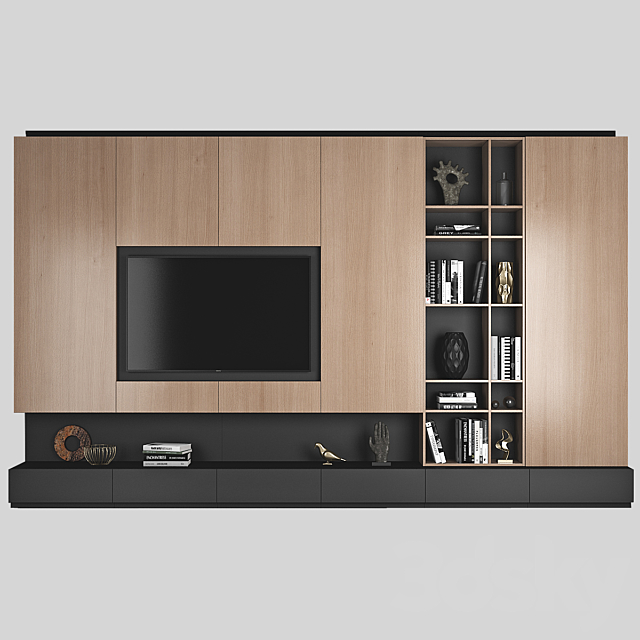 TV Wall 6 3DSMax File - thumbnail 1