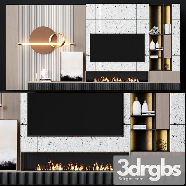 Tv wall modern 68 - thumbnail 1