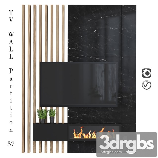 Tv wall partition 37 - thumbnail 1