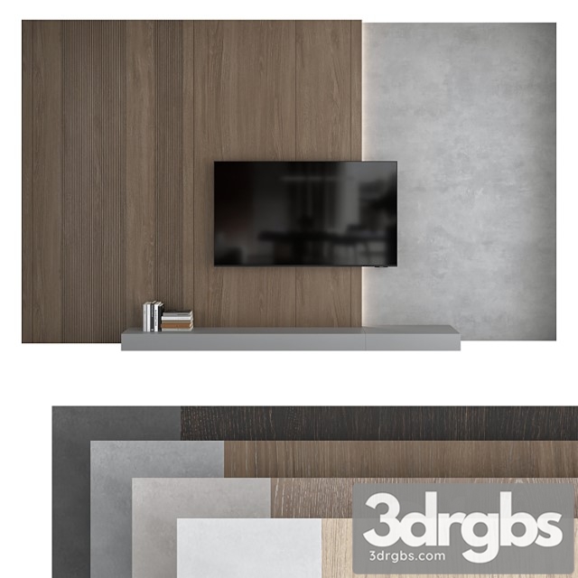 Tv wall set 16 1 - thumbnail 1