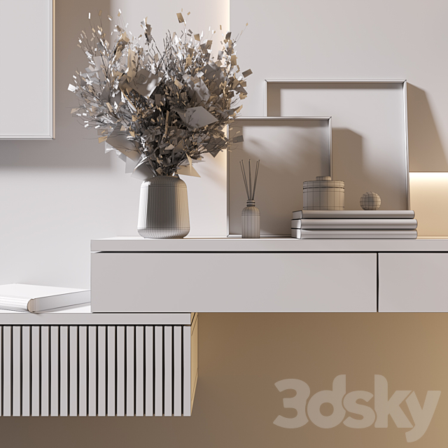 TV Wall | set 913 3DS Max Model - thumbnail 7