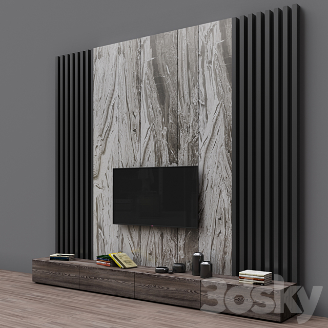 TV Zona 10 3DS Max Model - thumbnail 2