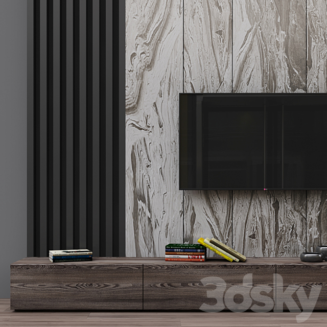 TV Zona 10 3DS Max Model - thumbnail 3