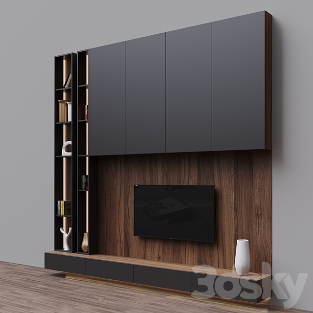 TV Zona 18 3DS Max Model - thumbnail 2