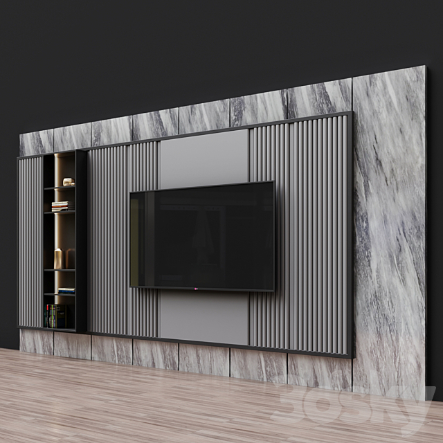 TV Zona 38 3DS Max Model - thumbnail 2