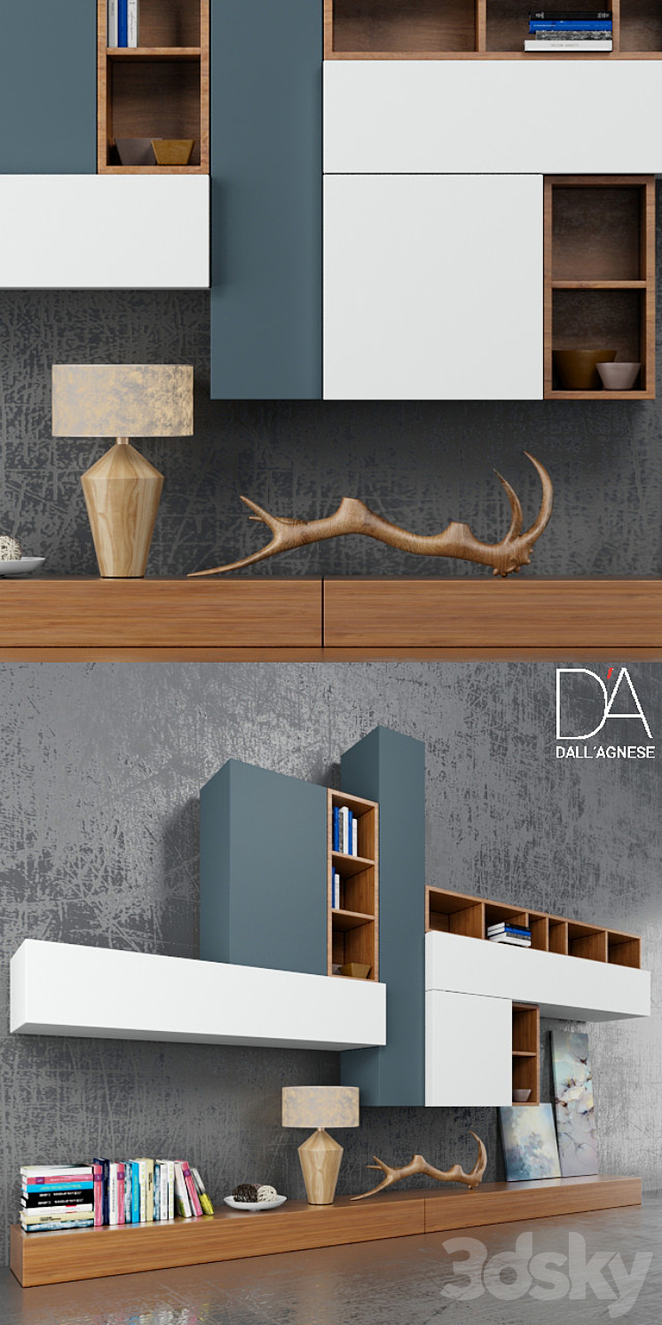 wall Dall’Agnese 3DS Max - thumbnail 2