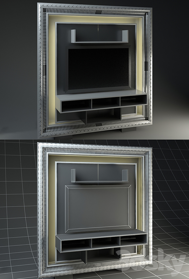 Wall panels Vismara 3ds Max - thumbnail 1